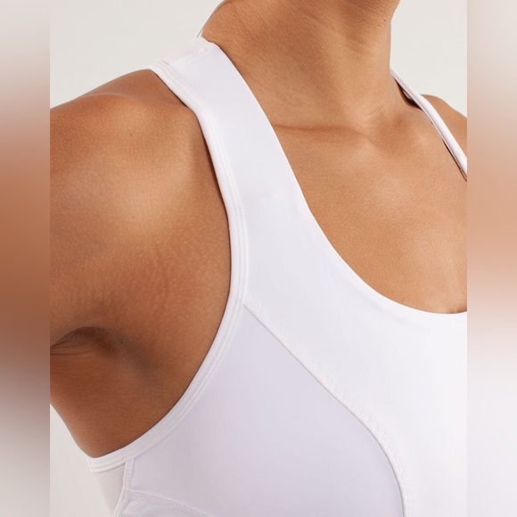 Lululemon Cardio Kick Tank White Size 12 - Picture 4 of 11